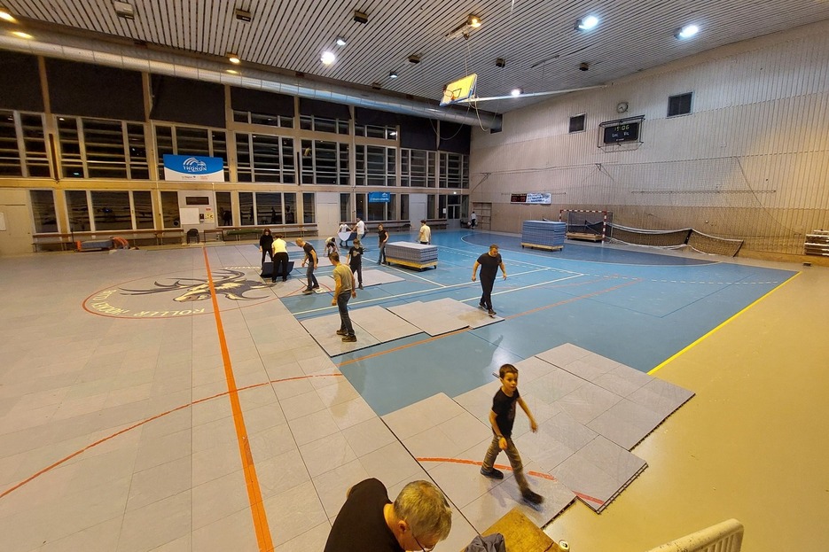 Démontage des dalles Démontage des dalles